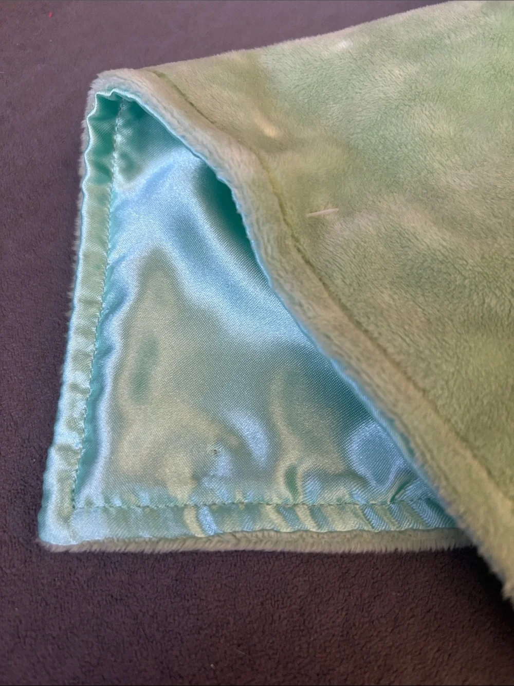 Baby Starters Green Elephant Lovey Security Blanket